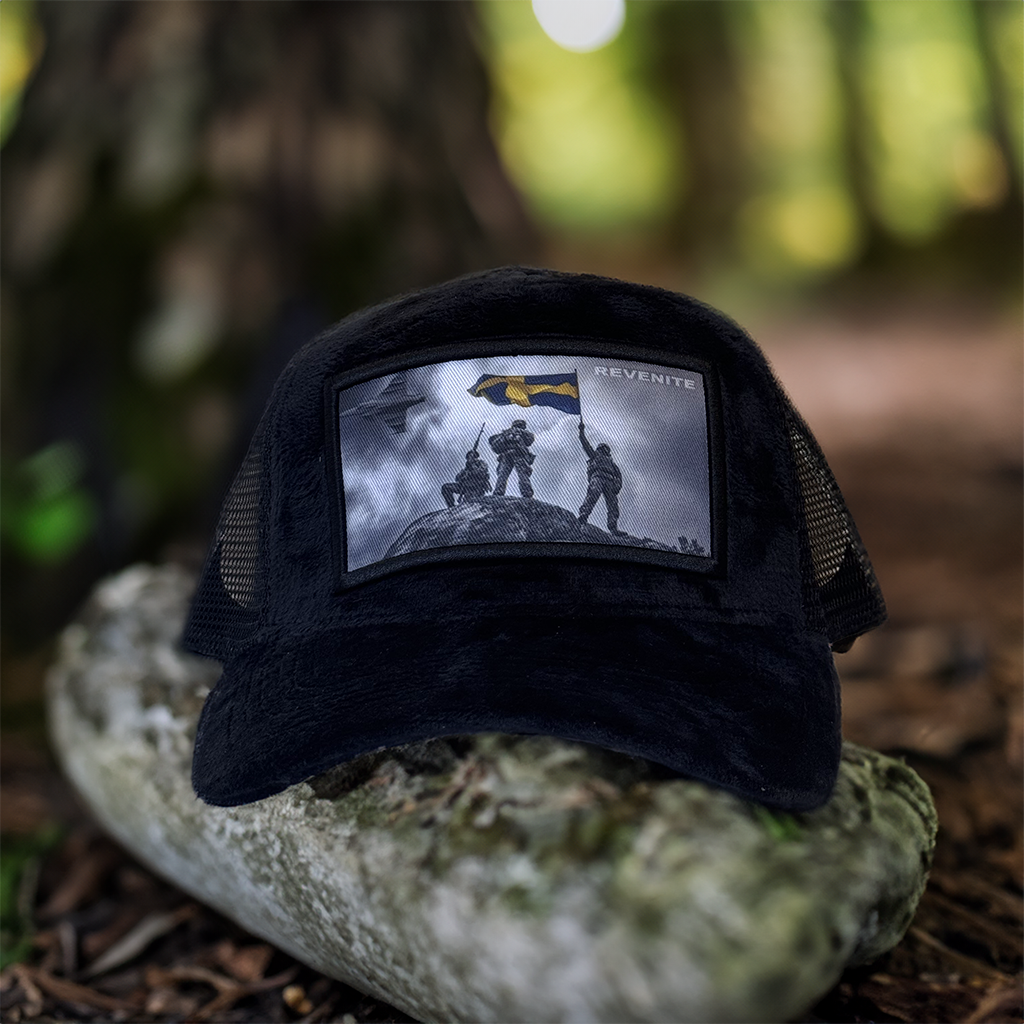 Swedish Armed Forces Black Velvet Cap