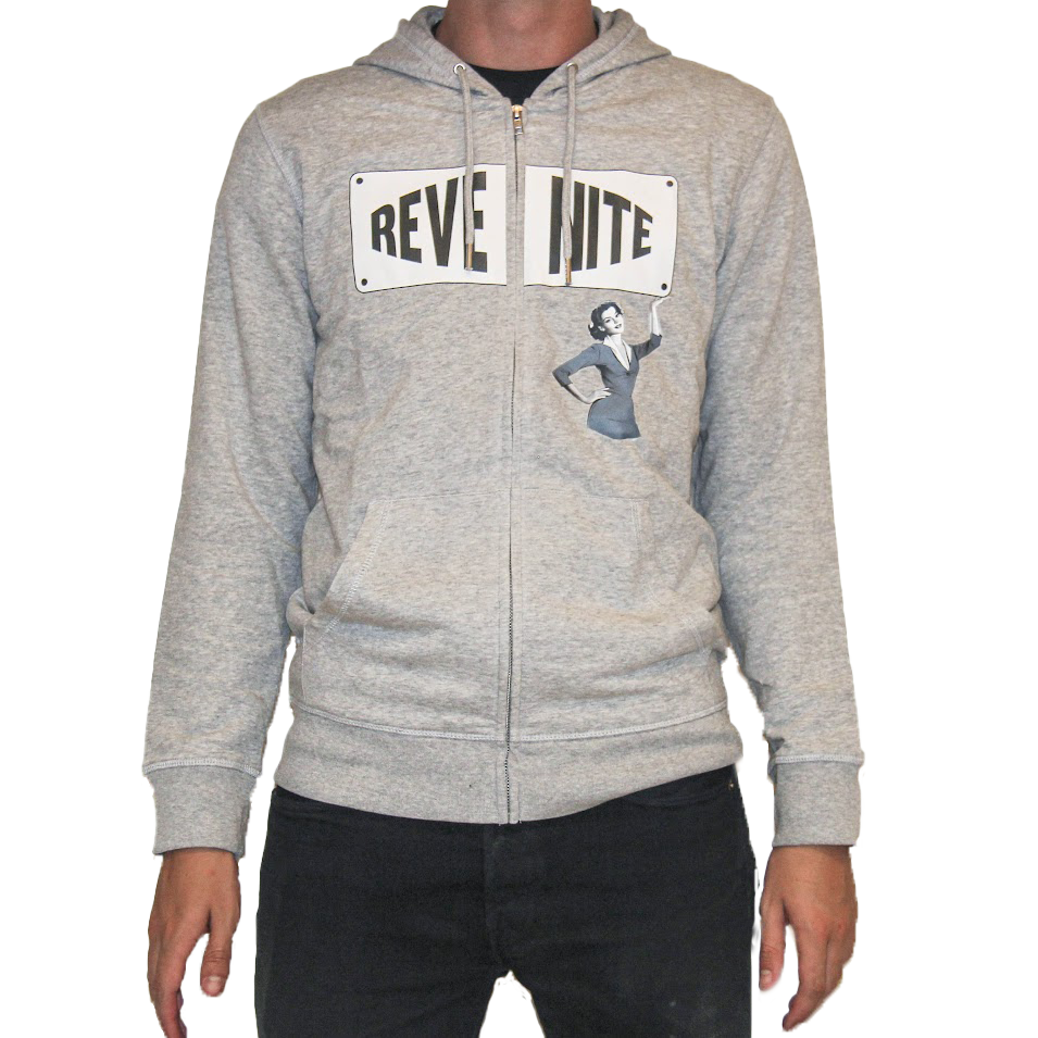 Revenite Zip Hoodie Gray