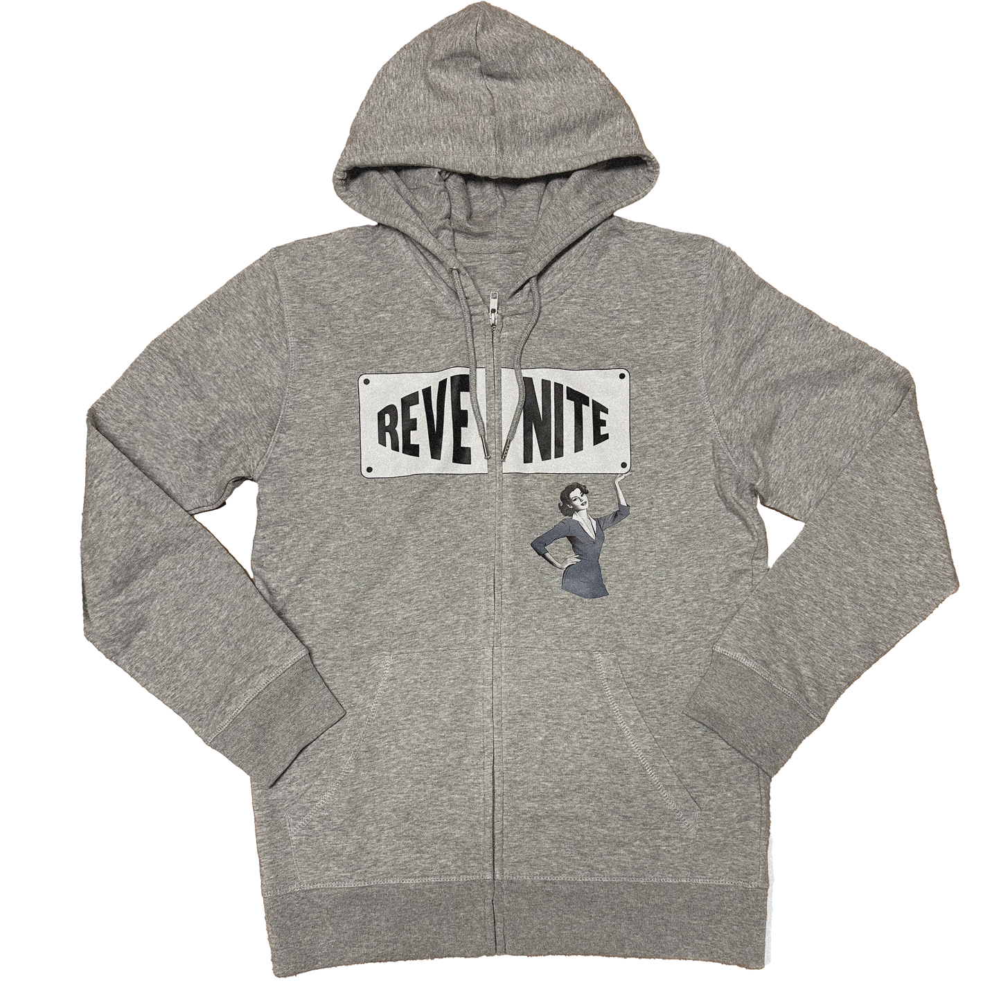 Revenite Zip Hoodie Gray