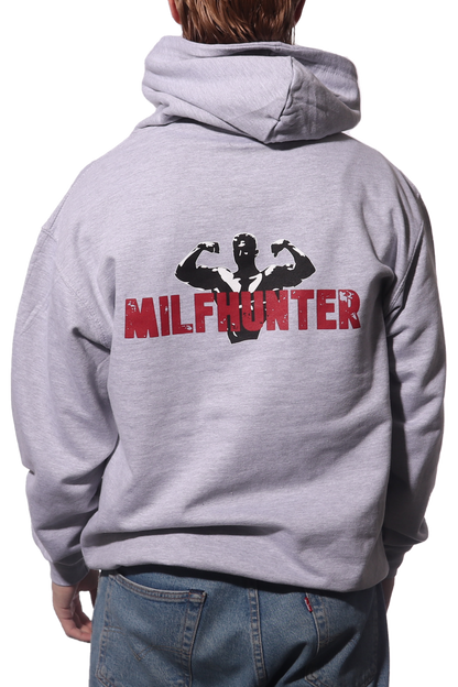 MILFHUNTER Hoodie Grå