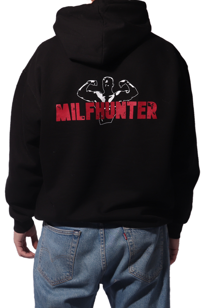 MILFHUNTER Hoodie Svart